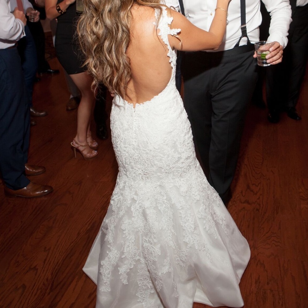 Professionally Cleaned & Preserved Wedding Dress - image 2